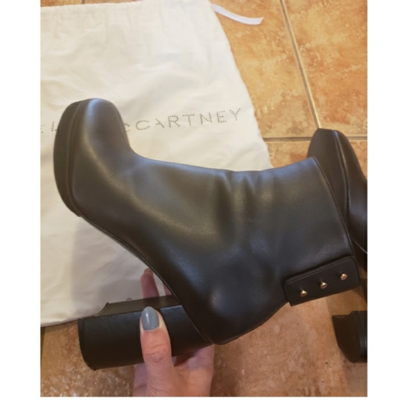 Stella McCartney patent leather booties 38 - Picture 12 of 16